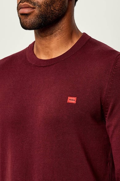 ΠΛΕΚΤΗ ΜΠΛΟΥΖΑ HUGO - 602 ΜΠΟΡΝΤΩ